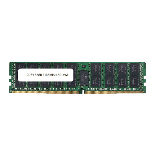 Модуль серверной памяти б/у Micron DDR4 32GB MTA72ASS4G72LZ-2G1 2133MHz LRDIMM