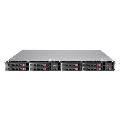 Сервер Supermicro SYS-1028 CSE-119U noCPU X10DRU-i+ 24хDDR4 softRaid IPMI 2х750W PSU AOC-URN2-i2XS 2х10Gb/s 10х2,5" BPN SAS3-116-AN2 NVME FCLGA2011-3